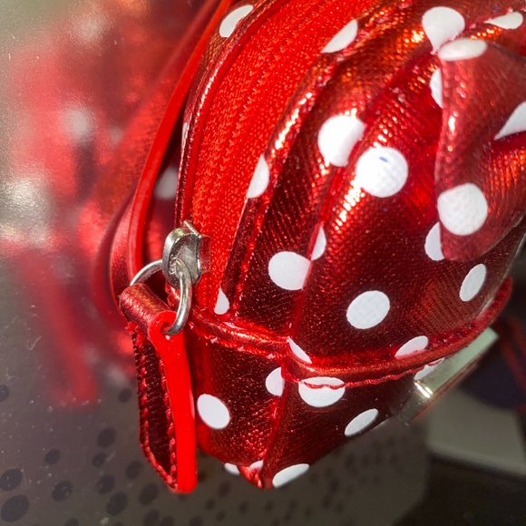 Disney nuiMOs Loungefly Minnie Mouse Red Polka Dot Backpack - Picture 10 of 12